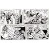 Image 1 : Larry Lieber - Original Comic Strip Art for Spider-Man daily, Lot of 2 (Marvel, 1994). The Beast...