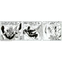 Larry Lieber - Original Comic Strip Art for Spider-Man daily dated 6-1-95 (Marvel, 1995). Offered...