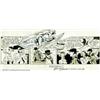 Image 1 : Wayne Boring - Original Comic Strip Art for Superman dated 8-21-64 (1964/1982). One of several si...