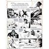 Image 1 : Burne Hogarth - Original Comic Strip Art for Tarzan dated 7-12-42 (United Features Syndicate, 194...