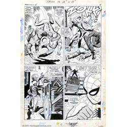 Larry Lieber and Mickey Demeo - Original Art for Amazing Spider-Man Annual #5, page 4 (Marvel, 19...