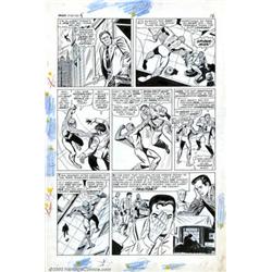 Larry Lieber and Mickey Demeo - Original Art for Amazing Spider-Man Annual #5, pages 14 and 17 (M...