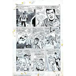 Larry Lieber and Mickey Demeo - Original Art for Amazing Spider-Man Annual #5, pages 15 and 16 (M...