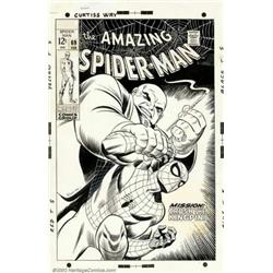 John Romita Sr. - Original Cover Art to The Amazing Spider-Man #69 (Marvel, 1968). A truly specta...