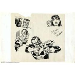 John Romita - Original Cover Art for Amazing Spider-Man #135 (Marvel,1974). Very cool Romita rend...