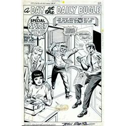 John Romita, Sr. - Original Art Pin-Up Page for Amazing Spider-Man Annual #5 (Marvel, 1968). Many...