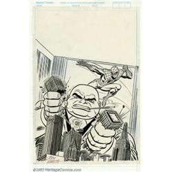 John Romita, Sr. - Original Cover Art to Spidey Super-Stories #18 (Marvel, 1976). Throughout much...