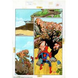 Bernie Wrightson - Original Art for Spider-Man: Hooky, Page 33 (Marvel, 1986). Wonderful full col...