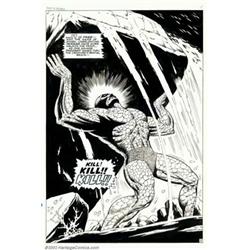 Dan Adkins - Original Art for Tales to Astonish #92, page 5 (Marvel, 1967). The massive menace of...