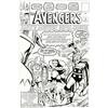 Image 1 : Dick Ayers - Original Cover Art Re-creation of Avengers #1 (1994). Dick Ayers faithfully re-creat...