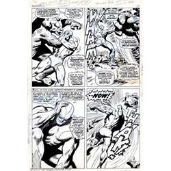 John Buscema and George Roussos - Original Art for Avengers #41, page 15 (Marvel, 1967). Another...
