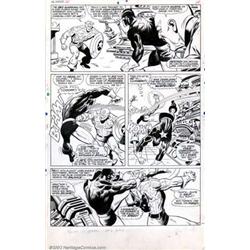 John Buscema and Vince Colletta - Original Art for Avengers #44, page 14 (Marvel, 1967). Captain...