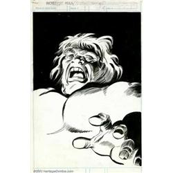 Gene Colan - Original Art Pin-up of The Hulk  Large image of the Incredible Hulk beautifully illu...