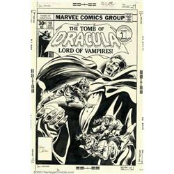 Gene Colan and Tom Palmer - Original Cover Art for Tomb of Dracula #58 (Marvel, 1977). This is on...