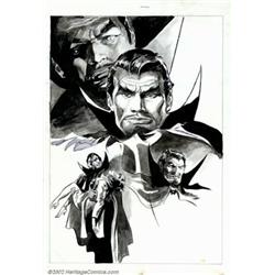 Gene Colan - Original Dracula Illustration (Marvel, undated). Regarded by many as one of the grea...