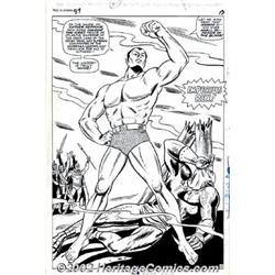 Bill Everett - Original Art for Tales to Astonish #87, page #13 (Marvel, 1967). This is an awesom...