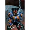 Image 1 : Alex Horley - Original Painting of Wolverine (Marvel, 1998). Wolverine glowers at the viewer in t...