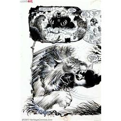 Sam Kieth - Original Art for Marvel Comics Presents #118, pages 4 and 5 (Marvel, 1992). One of th...