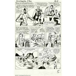 Jack Kirby and Paul Reinman - Original Art for Avengers #3, page 5 (Marvel, 1964). Here is an abs...