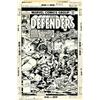 Image 1 : Jack Kirby and Al Milgrom - Original Cover Art to The Defenders #42 (Marvel, 1976). In this quint...