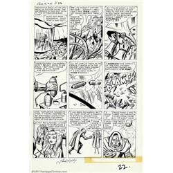 Jack Kirby and Dick Ayers - Original Art for Fantastic Four #10, page 22. (Marvel, 1963). Doctor...