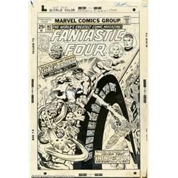 Jack Kirby and Joe Sinnott - Original Cover Art for Fantastic Four #167 (stat) (Marvel, 1976). Th...