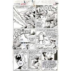 Jack Kirby and George Tuska - Original Art for Tales of Suspense #72, page 10 (Marvel, 1965). Geo...