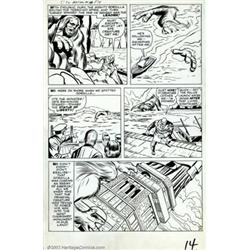 Jack Kirby and Dick Ayers - Original Art for Tales To Astonish #18, page 1. (Marvel, 1961). In 19...