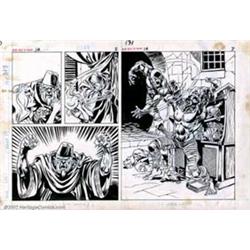 Mike Ploog - Original Art for Werewolf by Night #14, Pages 2 and 3 (Marvel, 1974). For a time in...