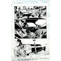 Joe Quesada and Jimmy Palmiotti - Original Art for Daredevil #1, page 10 (Marvel, 1997). An excep...