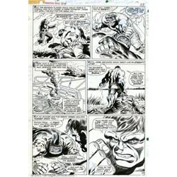 Marie Severin - Original Art for Incredible Hulk #104, page #22 (Marvel, 1968). Here is a terrifi...