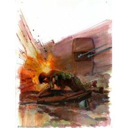 Bill Sienkiewicz - Original Cover Art for Rom #52 (Marvel, 1984). Here is a classic example of Bi...