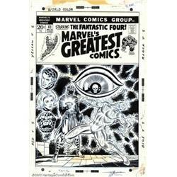 Jim Starlin and Joe Sinnott - Original Cover Art for Marvel's Greatest Comics #41 (Marvel, 1972)....
