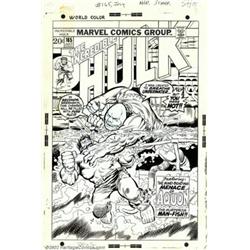 Herb Trimpe - Original Cover Art for The Incredible Hulk #165 (Marvel, 1973). With #106, Herb Tri...