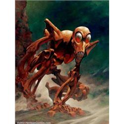 Bernie Wrightson - Original Cover Art for Epic Illustrated #30 "Metal Man" (Marvel, 1985). Bernie...