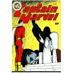 C.C. Beck - Original Cover Art Re-creation for Captain Marvel Adventures #80 (1974). Do you remem...