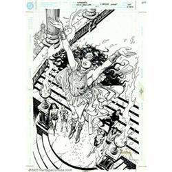 Jose Luis Garcia-Lopez - Original Cover Art to Wonder Woman #127 (DC, 1997). This cover is a fant...