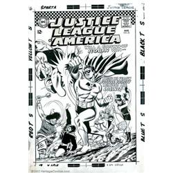 Carmine Infantino and Murphy Anderson - Original Cover Art for Justice League of America #55 (DC,...
