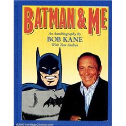 Bob Kane - Batman and Me Ltd. Edition Hardback w/Sketch (Eclipse Books, 1989). Here is an incredi...