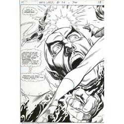 Gil Kane and Murphy Anderson - Double-Page Spread from Green Lantern #74, page 18-19 (DC, 1970)....