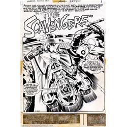 Jack Kirby - Original Art for The Forever People #10, - Complete 22-page story  The Scavengers  (...