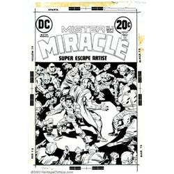 Jack Kirby - Original Cover Art for Mister Miracle #15 (DC, 1973). Considered by some to be Kirby...