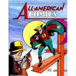 Sheldon Moldoff -Original Cover Re-creation Art for All American Comics #16 (1993). Very nice lar...