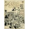 Image 1 : Arthur Peddy and Bernard Sachs - Original Cover Art for All Star Comics #54 (DC, 1950). Although...