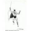 Image 1 : Jerry Robinson - Original Art Sketches of Batman and Robin (1989). Two wonderful sketches by lege...