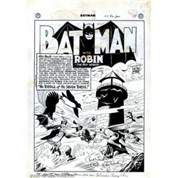 Dick Sprang and Charles Paris - Original Art for Batman #56 Complete 13-Page Story "The Riddle of...