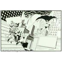 Dick Sprang - Original Cover Art for Batman: The Sunday Classics 1943-1946 (DC, 1991). An absolut...