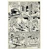 Image 1 : Matt Baker - Original Panel Page (Iger Shop, circa 1940s). The evil Ling Ti receives a special br...