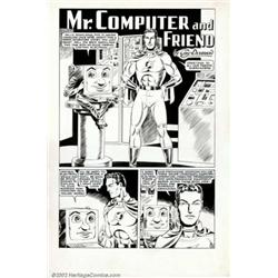 Jay Disbrow - Original Art "Mr.Computer and Friend" (1986). Inspired by such industry giants as H...