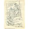 Image 1 : Will Eisner - Original Art Orlando Con Pencil Sketch of The Spirit (1978). The legendary Will Eis...